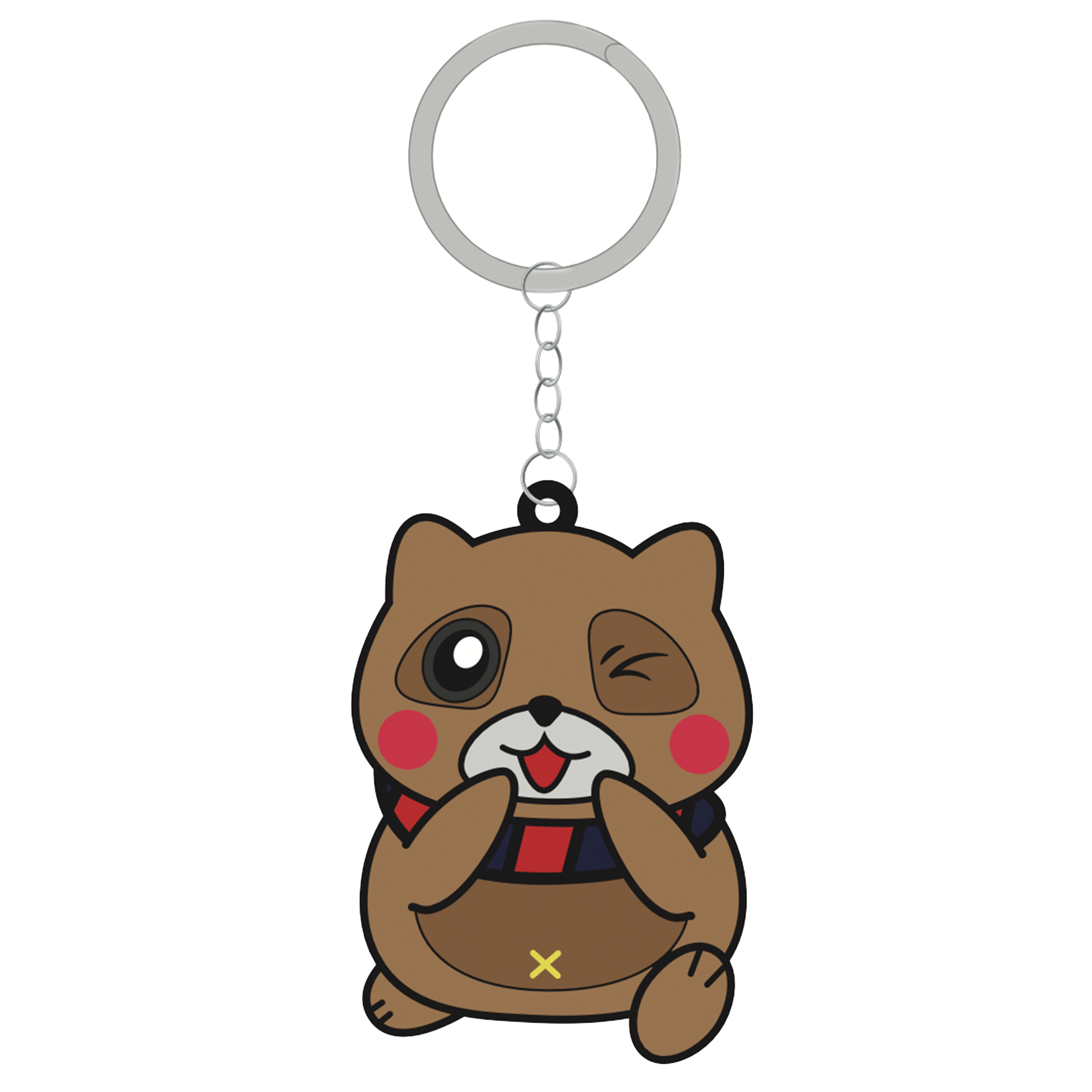 みたぬきラバーキーホルダー